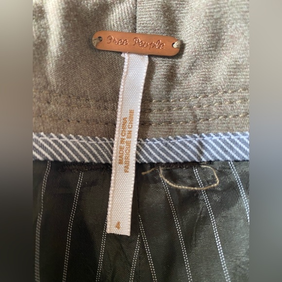 Free People vintage wool rayon lined short Shorts - Picture 8 of 15